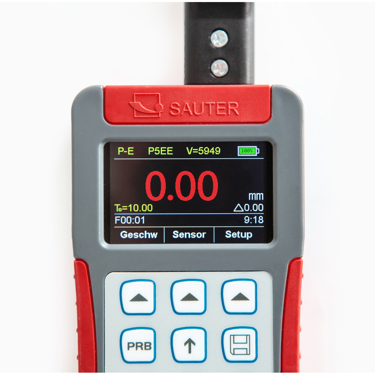 Spessimetro di materiale ad ultrasuoni SAUTER TO 100-0.01EE
