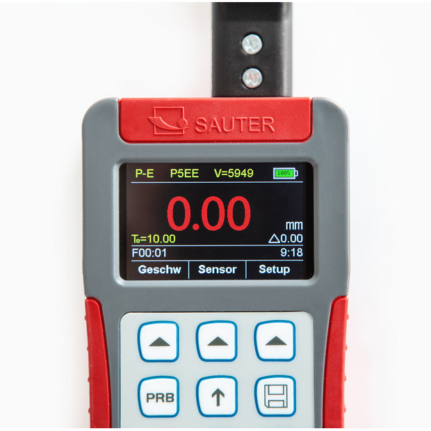 Spessimetro di materiale ad ultrasuoni SAUTER TO 100-0.01EE