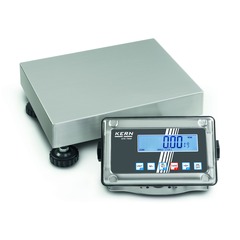 Bilancia a piattaforma con dispositivo rilevatore in acciaio inox KERN SFE 100K-2LNM