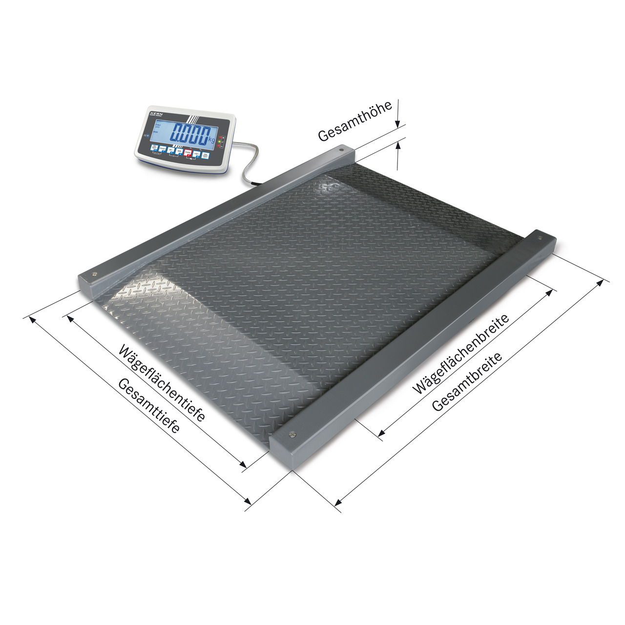 Bilancia per carrelli KERN NFB 600K200LM