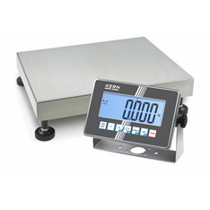 IoT-Line Bilancia a piattaforma con dispositivo rilevatore in acciaio inox KERN IXC 100K-3