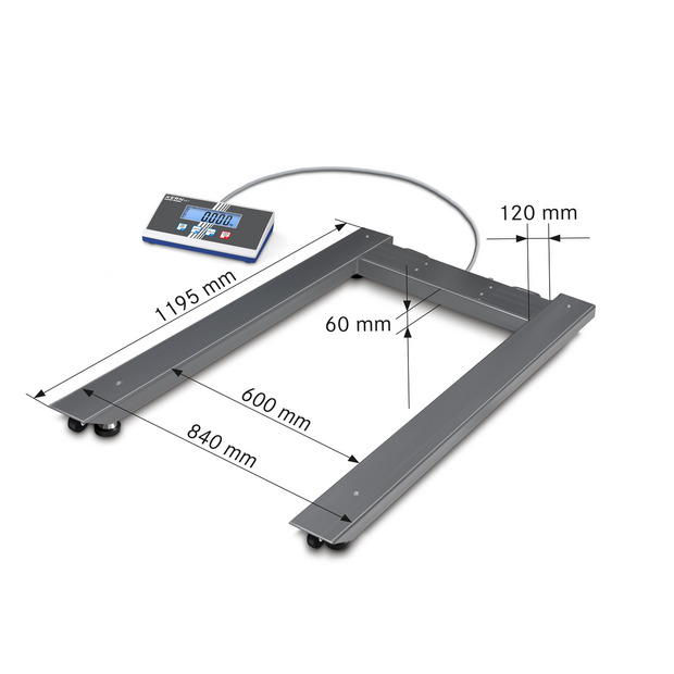 Bilancia per pallet KERN UIB 600K-1