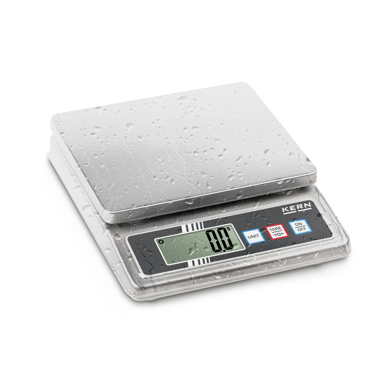 Bilancia da tavolo in acciaio inox KERN FOB 5K-3NS
