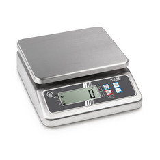 Bilancia da tavolo in acciaio inox KERN FOB 10K-3LM