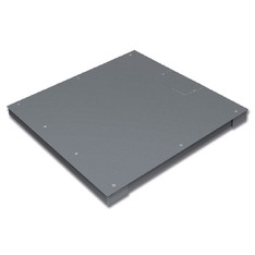 Ponte di pesata in acciaio, verniciato 1500x1500x130 mm: Max 1500 kg: e=500 g: d=500 g: