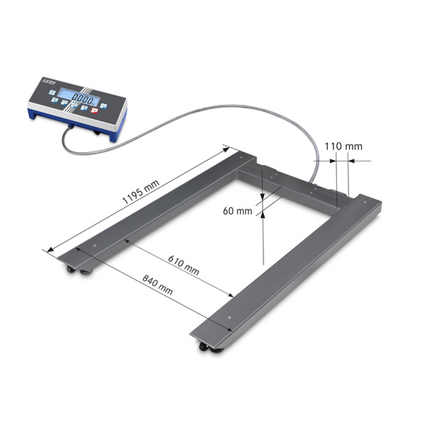 Bilancia per pallet KERN UID 3000K-0DM