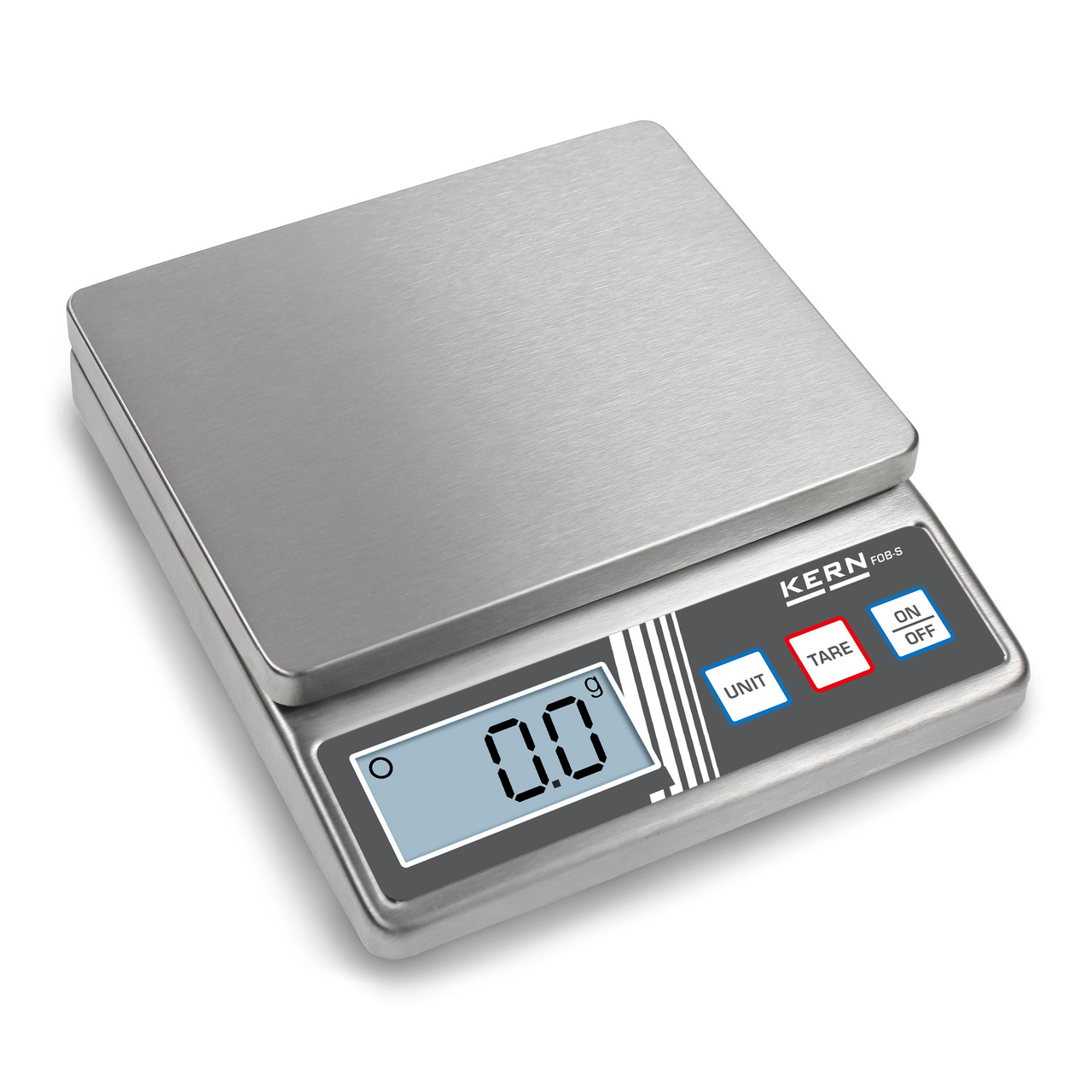 Bilancia da tavolo in acciaio inox KERN FOB 5K1S