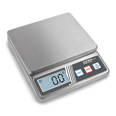 Bilancia da tavolo in acciaio inox KERN FOB 500-1S