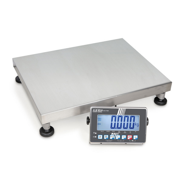 Bilanca a piattaforma in acciaio inossidabile KERN SXS 100K-2LM
