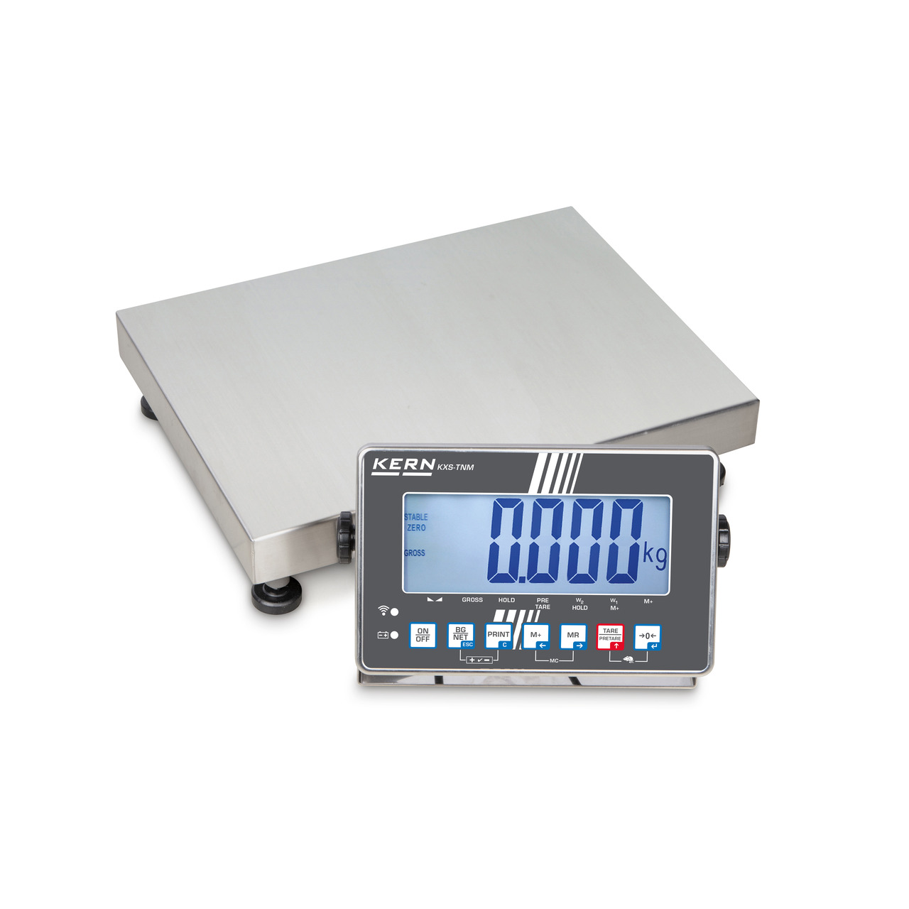 Bilanca a piattaforma in acciaio inossidabile KERN SXS 10K-3LM