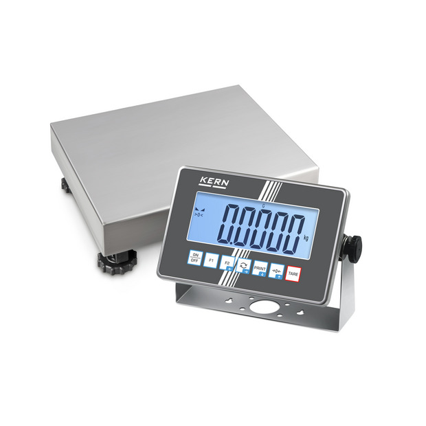 IoT-Line Bilancia a piattaforma con dispositivo rilevatore in acciaio inox KERN IXC 10K-4