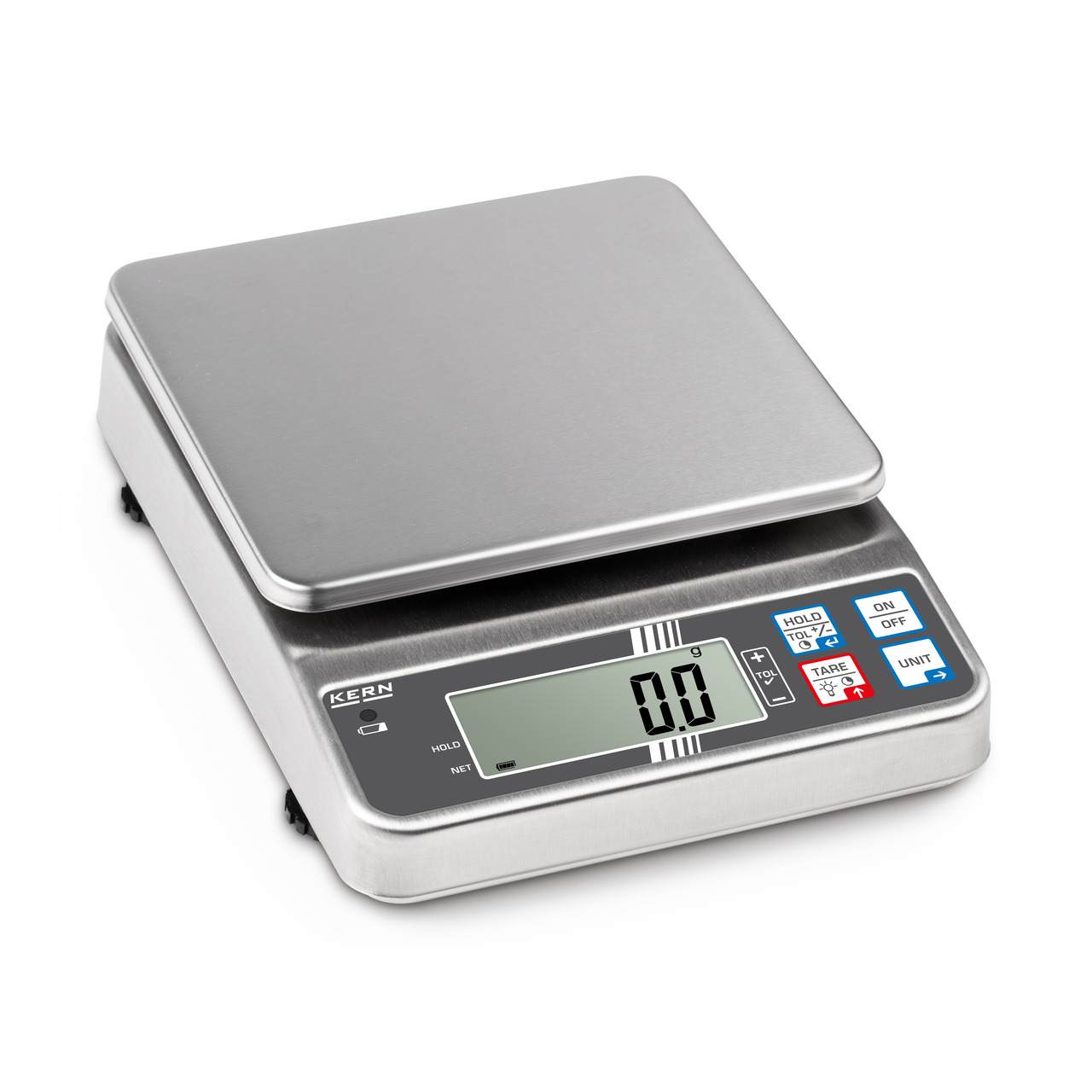 Bilancia da tavolo in acciaio inox KERN FOB 1.5K0.5