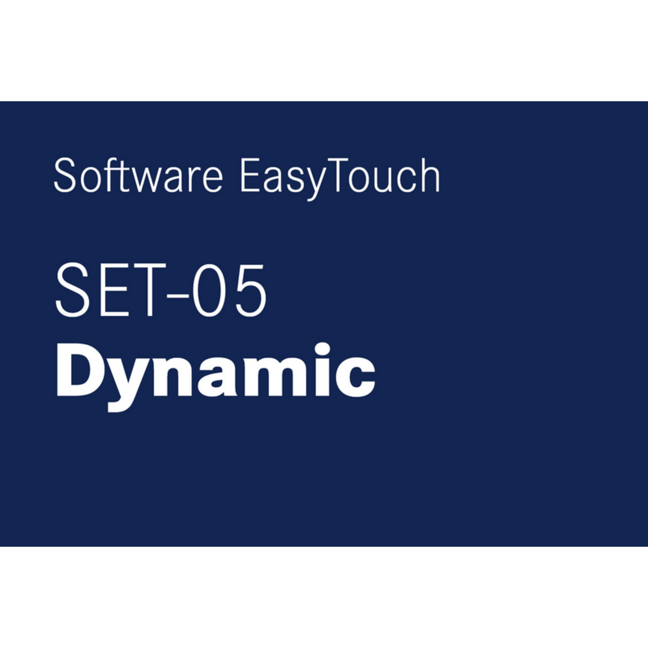 KERN EasyTouch SET-05 Dynamic