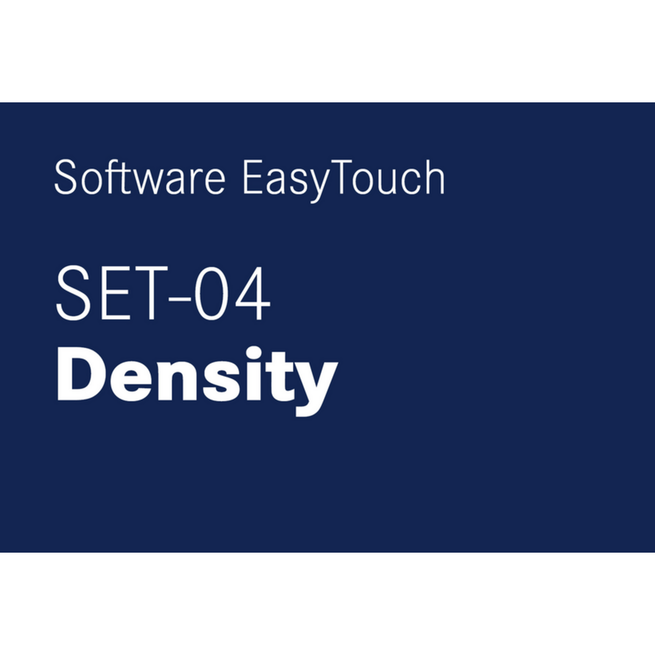 KERN EasyTouch SET-04 Density
