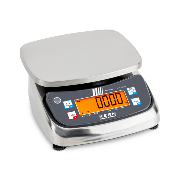 Bilancia da tavolo protetta IP KERN FPS 30K-3